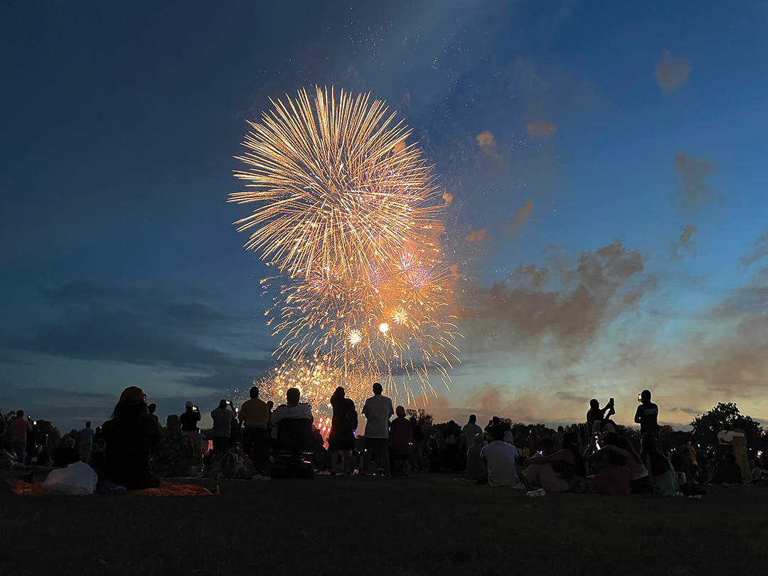 Fourth of July fireworks