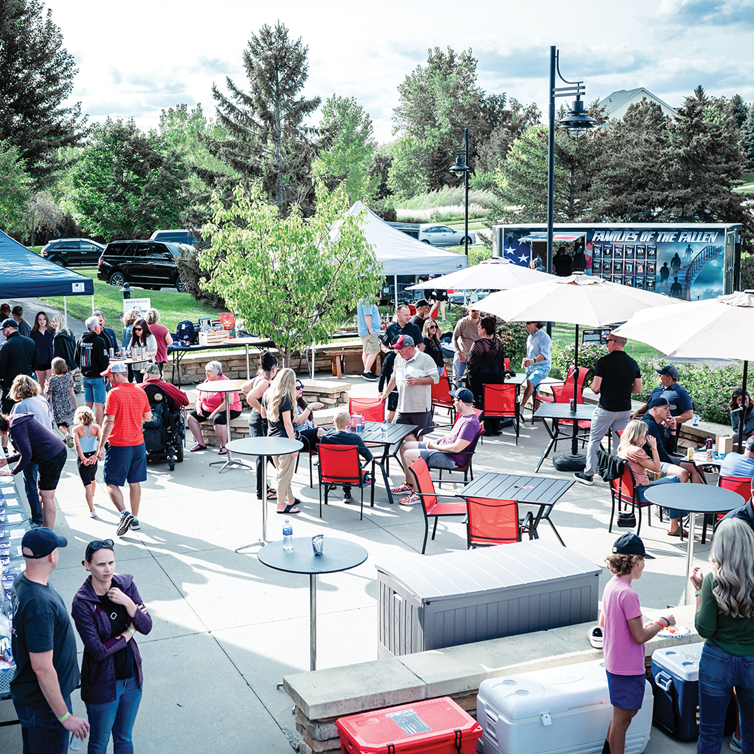 Tim Thrush hosts an annual barbecue fundraiser every September. Since its inception in 2020, they have raised more than $100,000 for Families of the Fallen.