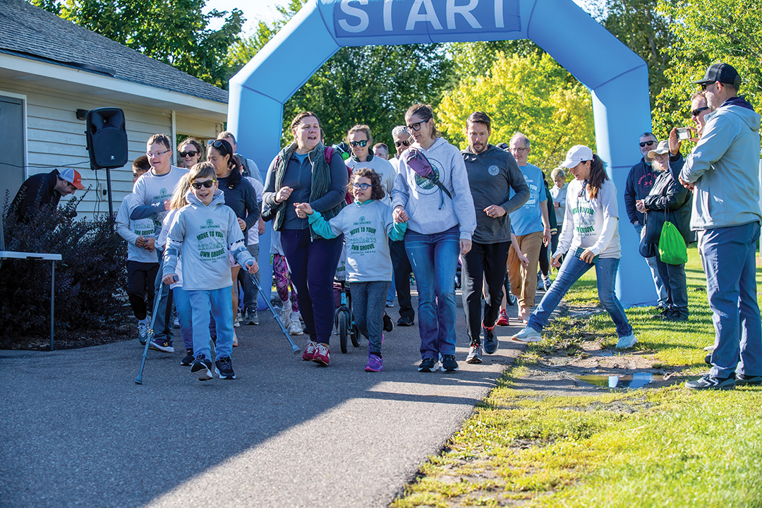 All ages and abilities are invited to enjoy the Move to Your Own Groove All Abilities Run, Walk & Roll on September 13 at Colby Lake Park.
