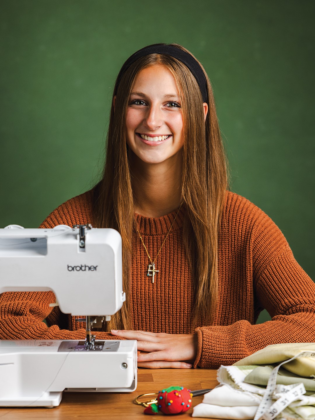 Bella Shields, 16, enrolled in the fashion design course during her sophomore year at East Ridge High School.