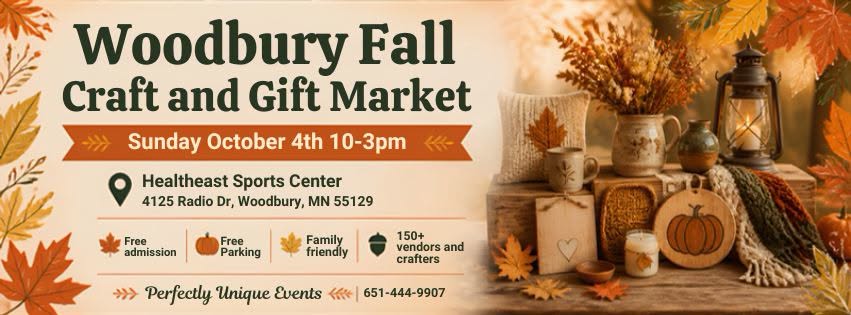 Woodbury Fall Craft & Gift Market web banner