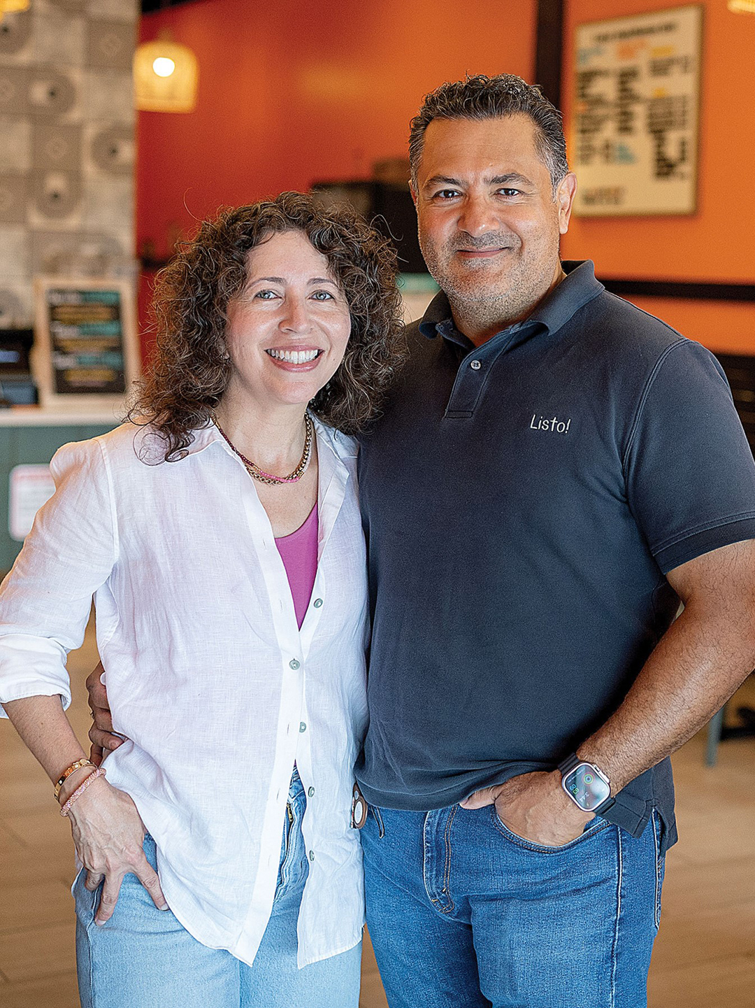 Manuel Pizaño-Carlo and Suzanne Tresnak are the founders of Listo! Fresh Mexican Grill.
