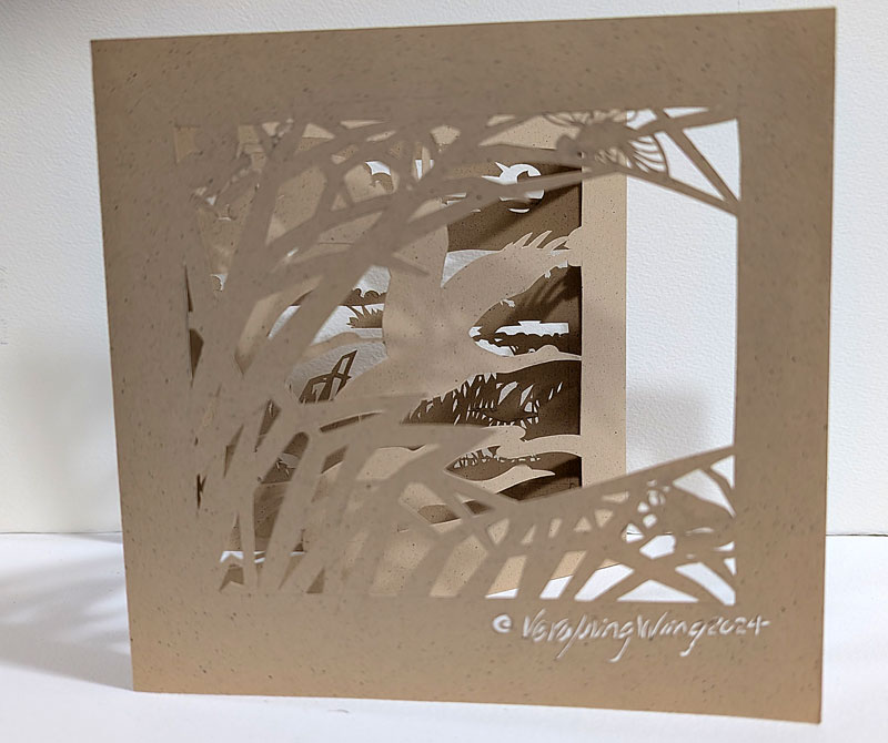 Exploring Cut Paper in 2-D and 3-D